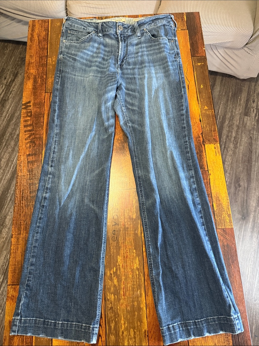 Classic Trousers Women's Jeans in Medium Blue